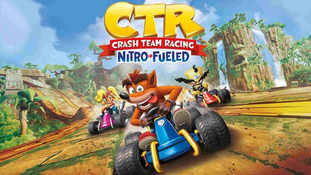 Обложка игры Crash Team Racing Nitro-Fueled